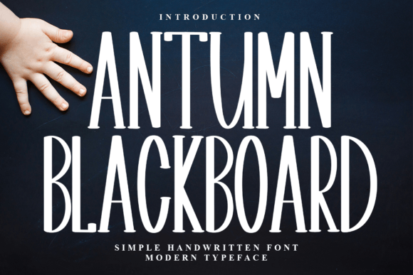 Antumn Blackboard: A Festive Typeface for Web Design