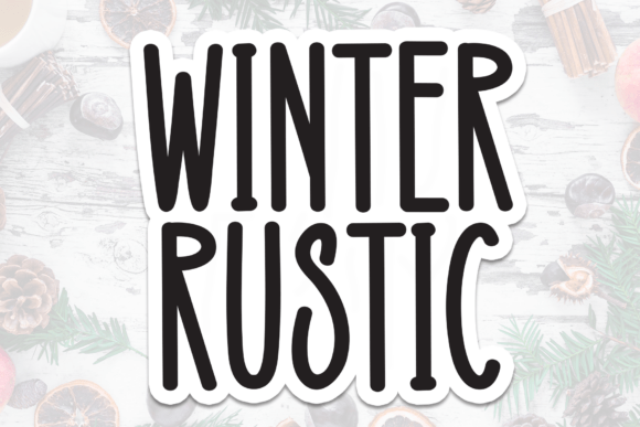 Enhance Your Brand with Winter Rustic Font