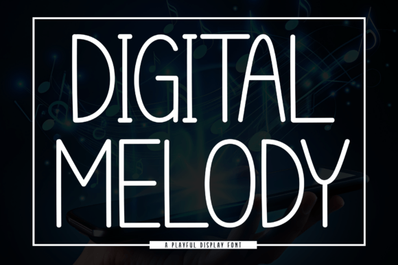 Enhance Your Web Design with Digital Melody Font