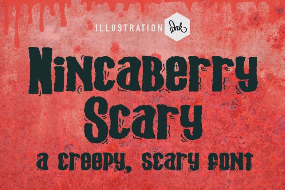 Enhance Your Web Design with Nincaberry Scary Font