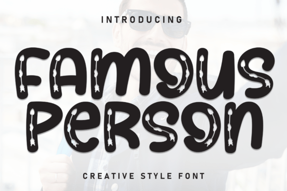 Famous Person: A Bold Display Font for Modern Marketers