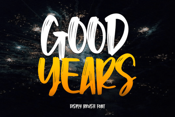 Good Years: A Delicate Display Font for Elegant Publishing