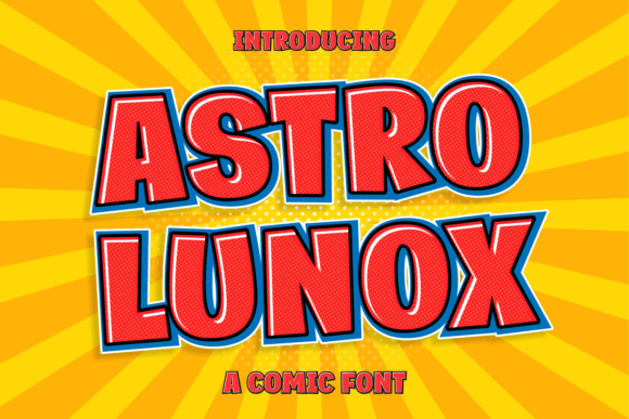 Introducing Astro Lunox: A Playful Display Font for Editorial Design
