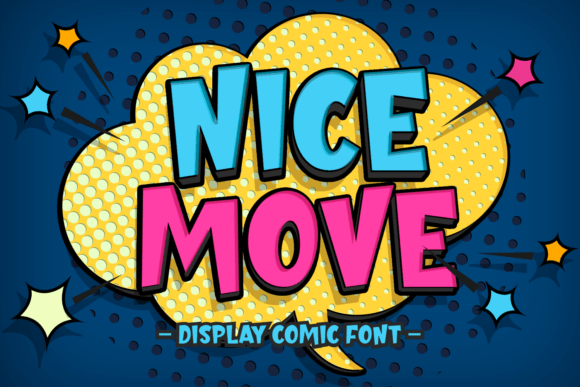 Nice Move: A Versatile Display Font for Engaging Visuals