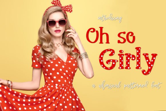 Oh so Girly: A Charming Script Font for Elegant Branding