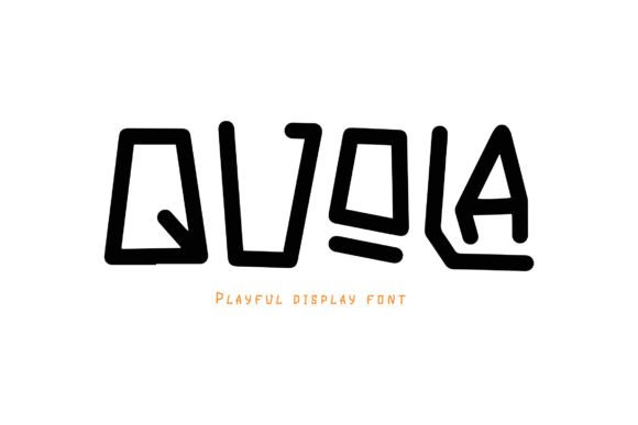 Quola: A Playful Monoline Font for Editorial Design