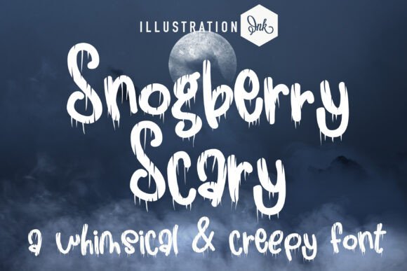 Snogberry Scary: A Spooky Yet Stylish Typeface for Editorial Design