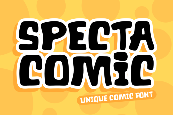 Specta Comic: A Bold Typeface for Superhero-Inspired Web Design