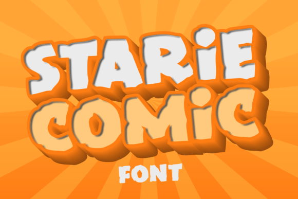 Transform Your Brand with Starie Comic: A Joyful Display Font