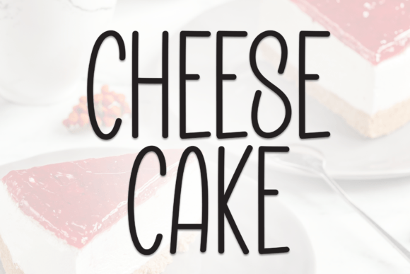 Unleash Creativity with Cheese Cake: A Handwritten Display Font