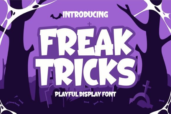 Unleash Creativity with Freak Tricks Font