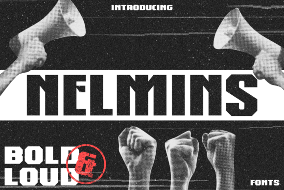 Unleash Creativity with Nelmins: A Bold Display Font
