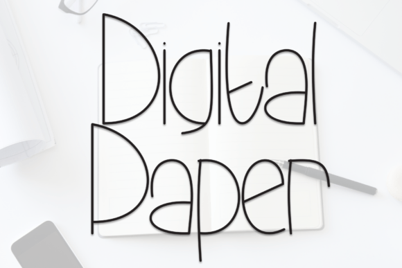 Unveiling Digital Papper: A Charming Display Font for Your Campaigns