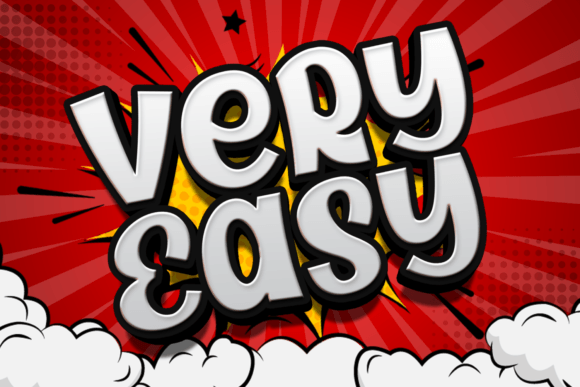 Very Easy: The Bold and Stylish Superhero Font for Crafters