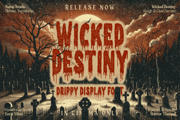 Wicked Destiny: A Bold Font for Your Brand's Edge