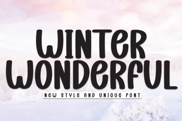 Winter Wonderful: The Perfect Font for Cozy Campaigns