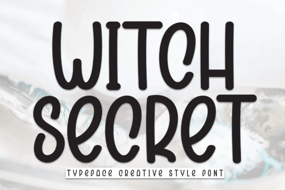 Witch Secret: A Magical Handwritten Display Font